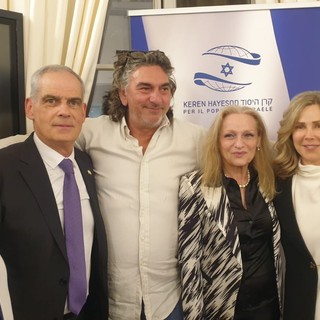 L'ambasciatore Jonathan Peled ospite all'evento dell'associazione culturale Italia Israele di Ventimiglia Sanremo International (Foto)