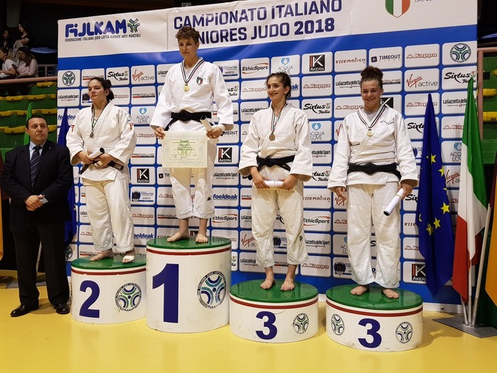 Arti marziali. L'imperiese Arianna Conti sul podio alle nazionali Juniores di judo