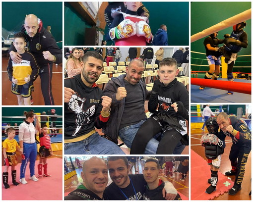 Kick Boxing: quaranta atleti della Indomita Sanremo-Mg Fight Team sabato scorso a Ceriale (Foto)
