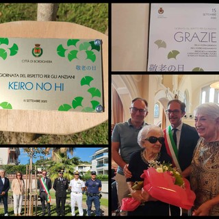 Keiro no Hi, Bordighera celebra la Giornata del rispetto per gli anziani (Foto e video)