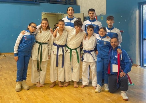 Karate, la Full Metal brilla in Piemonte: pioggia di podi al 13° Trofeo Cucciolo della città di Torino