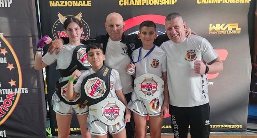 K1 e kickboxing, trionfo mondiale per il Karate Fight Contact Ventimiglia (Foto)