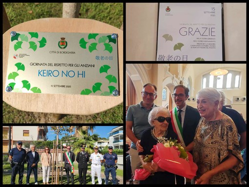 Keiro no Hi, Bordighera celebra la Giornata del rispetto per gli anziani (Foto e video) Keiro no Hi, Bordighera celebra la Giornata del rispetto per gli anziani (Foto e video)