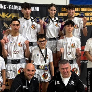 Ventimiglia, k1 e kickboxing: ottimi risultati per il Karate Fight Contact al campionato europeo WBFC WKAFL WFC
