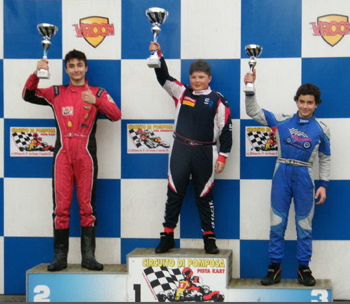 Sul circuito Internazionale di Pomposa, il pilota Sanremese Liguori Kevin conquista la seconda posizione