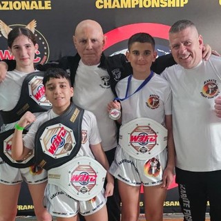 K1 e kickboxing, trionfo mondiale per il Karate Fight Contact Ventimiglia (Foto)