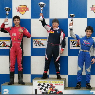 Sul circuito Internazionale di Pomposa, il pilota Sanremese Liguori Kevin conquista la seconda posizione