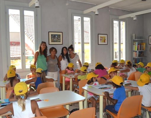 Sanremo: gita al Museo Civico per i bambini del Centro Estivo Legambiente di Arma di Taggia Sanremo: gita al Museo Civico per i bambini del Centro Estivo Legambiente di Arma di Taggia
