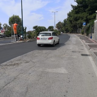 Imperia: ritorna la normale viabilità in lungomare Vespucci, riaperta la corsia Oneglia-Porto Maurizio