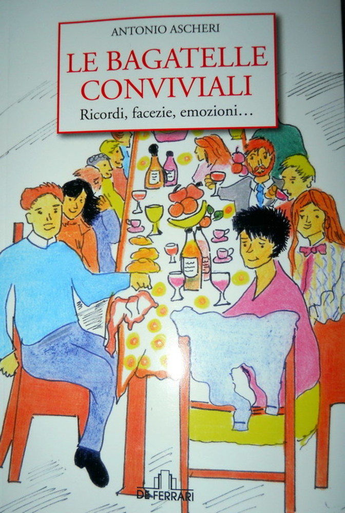 Sanremo: domani alla Biblioteca, presentazione libro di Antonio Ascheri 'Le bagatelle conviviali – ricordi, facezie, emozioni…'