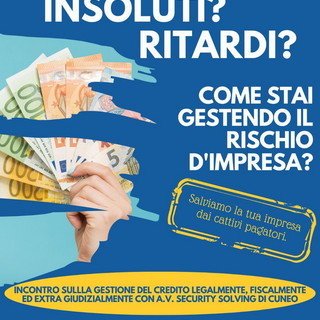 CNA Imperia e A.V. Security Solving: una serata esclusiva sulla gestione dei crediti CNA Imperia e A.V. Security Solving: una serata esclusiva sulla gestione dei crediti