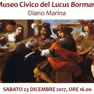 Sabato prossimo alle 16 gli auguri del Museo di Diano Marina con il concerto della ‘San Giorgio Musica’ Sabato prossimo alle 16 gli auguri del Museo di Diano Marina con il concerto della ‘San Giorgio Musica’