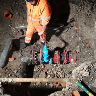 Martedì notte prove alla condotta del Roya: entro marzo il nuovo allaccio per risolvere i problemi del dianese