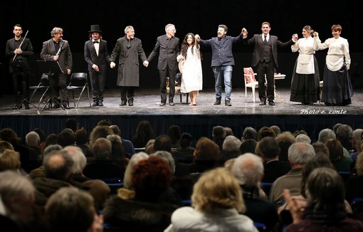 Bordighera: grande successo e Palazzo del Parco 'sold out' per la rappresentazione de 'La Traviata' (Foto e Video)