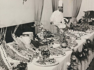 Livio Modena in cucina