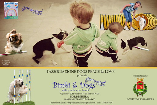 Bordighera: rinviato a sabato 27 febbraio l'evento 'Bimbi & Dogs - GioAgility' Bordighera: rinviato a sabato 27 febbraio l'evento 'Bimbi & Dogs - GioAgility'