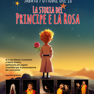 Taggia, al Teatro del Banchéro va in scena  “La storia del Principe e la Rosa”