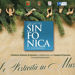 Sanremo: ‘Le Festività in Musica’, cinque appuntamenti dell'Orchestra Sinfonica per le festività natalizie