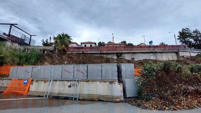 Sanremo: messa in sicurezza della collina, terminato il 'by-pass' sulla ciclabile alla 'Vesca' (Foto)