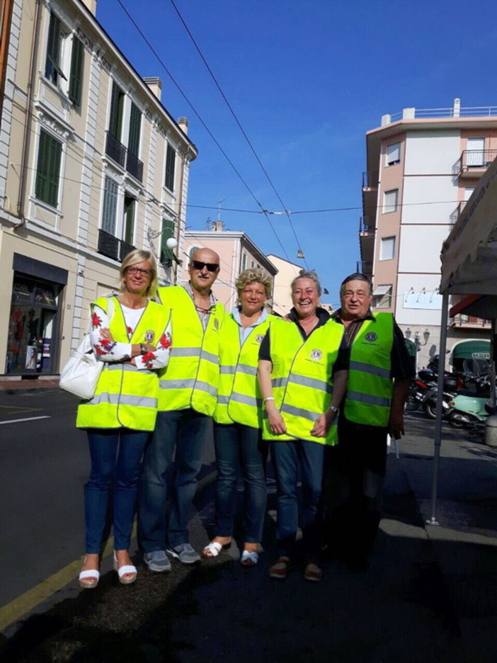 Bordighera: sabato scorso due tradizionali 'service' per il Lions Club Capo Nero Host (Foto)
