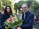 Alberto Biancheri con la conduttrice di 'Linea Verde', Daniela Ferolla Alberto Biancheri con la conduttrice di 'Linea Verde', Daniela Ferolla