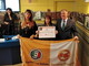 Rebecca Viale, Vice Sindaco di Limone Piemonte, e Beppe Carlevaris, Vice Presidente ATL del Cuneese, con l'Assessore Regionale al Turismo Vittoria Poggio Rebecca Viale, Vice Sindaco di Limone Piemonte, e Beppe Carlevaris, Vice Presidente ATL del Cuneese, con l'Assessore Regionale al Turismo Vittoria Poggio