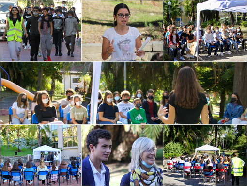 Le immagini dal parco di villa Ormond