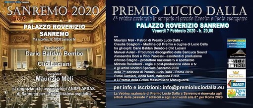 Festival di Sanremo, al via i preparativi per la quarta vetrina del Premio Lucio Dalla