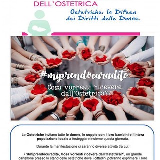 Anche Sanremo celebra la Giornata Internazionale dell'Ostetrica, appuntamento sabato in via Matteotti Anche Sanremo celebra la Giornata Internazionale dell'Ostetrica, appuntamento sabato in via Matteotti