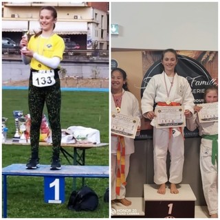 Doppio oro per l'atleta ospedalettese Ludovica Pesce campionessa di judo e atletica