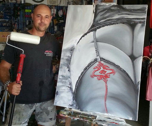 Il pittore di Ospedaletti Luca Colombo a dicembre alla 'Biennale Europea' di Parigi Il pittore di Ospedaletti Luca Colombo a dicembre alla 'Biennale Europea' di Parigi