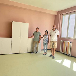 Camporosso: l'annuncio del Sindaco Gibelli "Lavori della nuova scuola agli sgoccioli, intitolazione a Lucia Corna" (Foto)