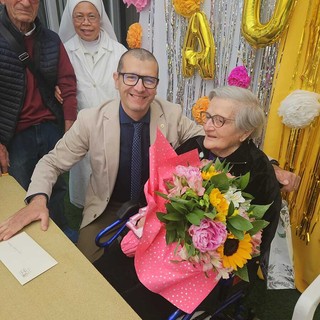 Sanremo, festeggiati i 100 anni della signora Lucrezia Bressano