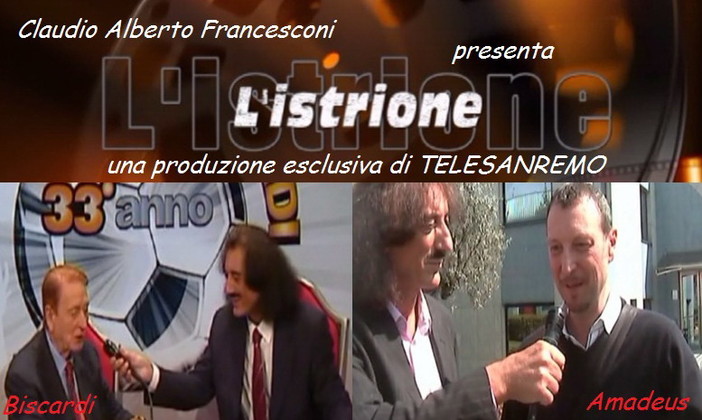 Editoria: da questa sera alle 20 su Telesanremo (DTT 689) la trasmissione 'L'Istrione' Editoria: da questa sera alle 20 su Telesanremo (DTT 689) la trasmissione 'L'Istrione'