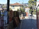 Sanremo: si continua a lavorare in corso Inglesi, al momento la strada rimane a senso unico alternato (Foto)