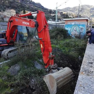 I lavori nella zona delle Gallardi