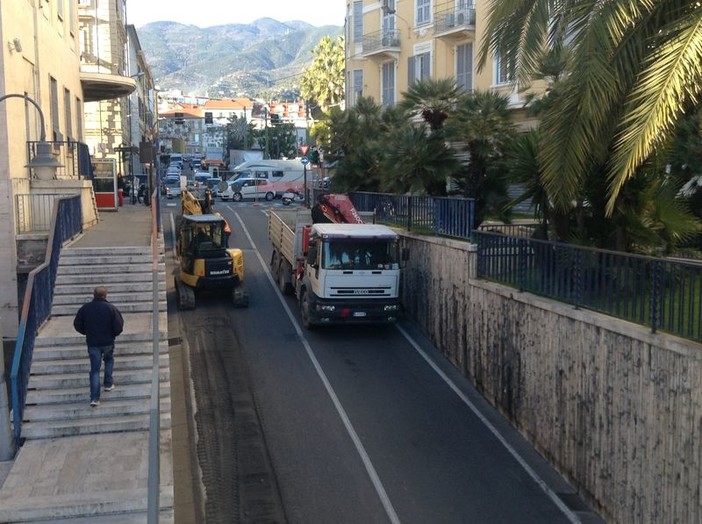 Sanremo: lavori sul San Francesco, venerdì prossimo chiusura totale di via Nino Bixio Sanremo: lavori sul San Francesco, venerdì prossimo chiusura totale di via Nino Bixio