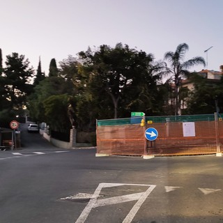 I lavori alla rotonda del Bel Sit