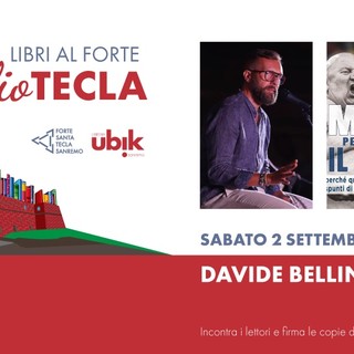 Sanremo: al Forte di Santa Tecla la presentazione del libro “Matti per il calcio” di Davide Bellini