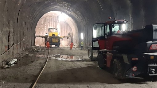I lavori per il tunnel di Tenda I lavori per il tunnel di Tenda
