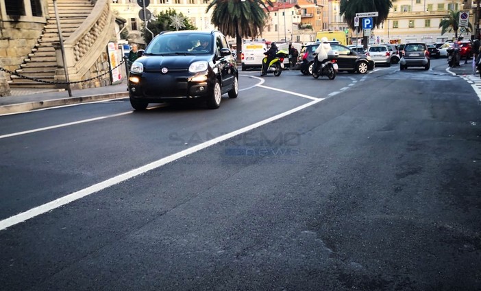 Le nuove linee di via Martiri Le nuove linee di via Martiri