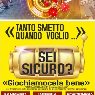 Il lockdown ha inciso sul Gioco d’Azzardo Patologico, in provincia di Imperia 2124 prestazioni