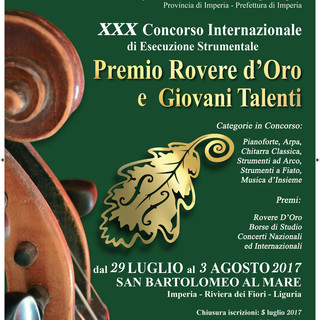 San Bartolomeo al Mare: Rovere d'Oro: dal 28 luglio al 3 agosto, 30 anni di cultura San Bartolomeo al Mare: Rovere d'Oro: dal 28 luglio al 3 agosto, 30 anni di cultura