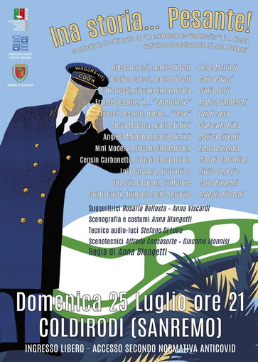 La Compagnia Stabile Città di Sanremo torna in scena con la nuova commedia 'Ina storia.. Pesante!' La Compagnia Stabile Città di Sanremo torna in scena con la nuova commedia 'Ina storia.. Pesante!'