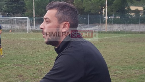 Luca Calcagno, allenatore del Varazze (foto Christian Flammia)