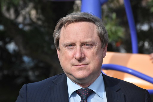 Sanremo: parole di apprezzamento di Giuseppe Faraldi per il 'Corso Fiorito', ringrazia Artioli