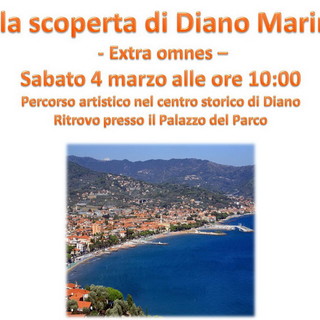 Sabato prossimo nuovo appuntamento ‘Alla scoperta di Diano Marina", ritrovo è presso il Palazzo del Parco