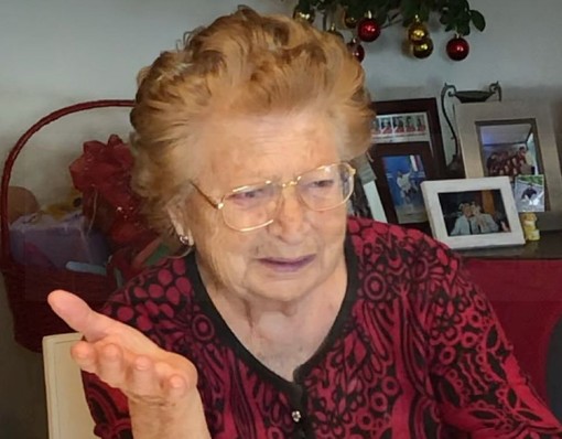 Sanremo: oggi Lucia Dirienzo compie 90 anni, gli auguri da tutta la sua famiglia