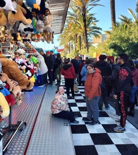 Una festa "senza limiti" al Luna Park di Sanremo