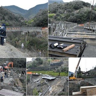 Il nuovo ponte di Rocchetta Nervina Il nuovo ponte di Rocchetta Nervina